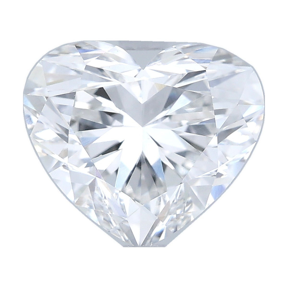2.73 ct heart lab-grown diamond, F color, VVS2 clarity, IGI certified, still from its 360° video