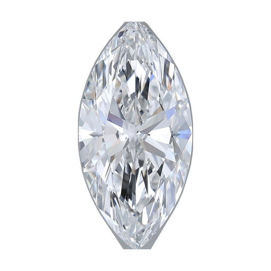 2.73 ct marquise lab-grown diamond, D color, VVS2 clarity, IGI certified, still from its 360° video
