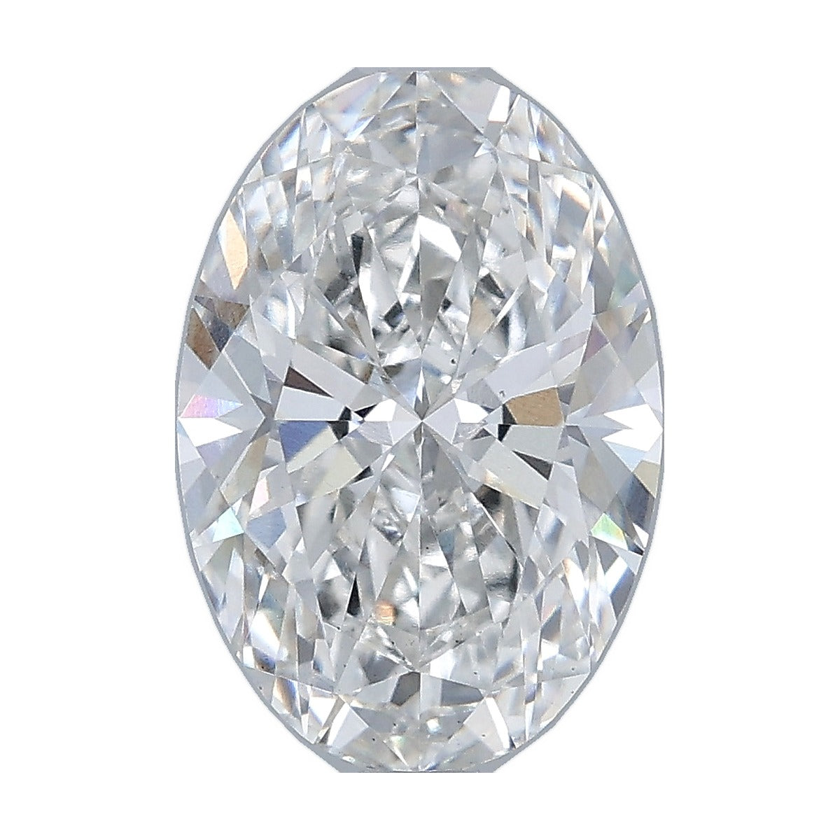 2.73 ct oval lab-grown diamond, F color, VS1 clarity, IGI certified, still from its 360° video