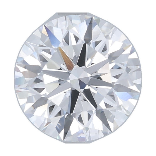 2.73 ct round lab-grown diamond, D color, VS1 clarity, IGI certified, still from its 360° video
