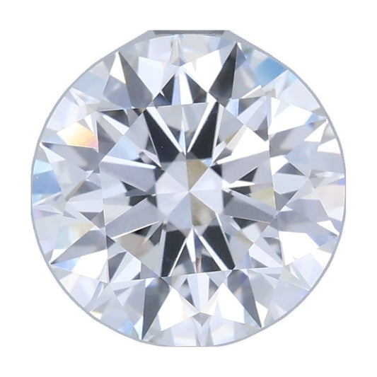 2.75 ct round lab-grown diamond, E color, VS1 clarity, GIA certified, still from its 360° video