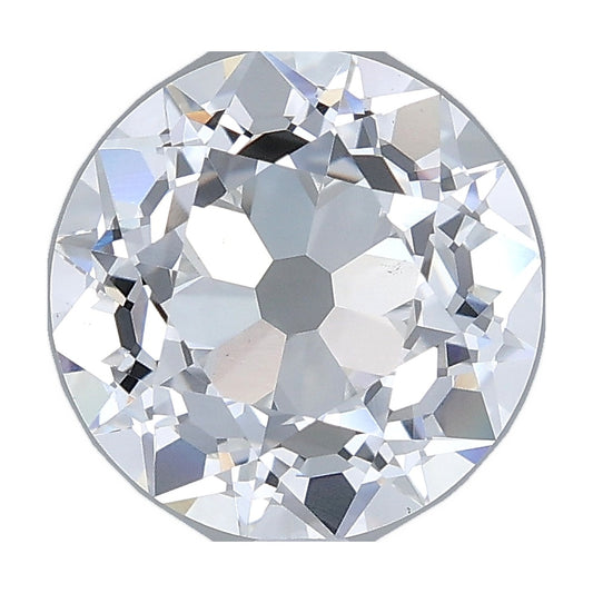 2.77 ct old european round lab-grown diamond, D color, VS1 clarity, IGI certified, still from its 360° video