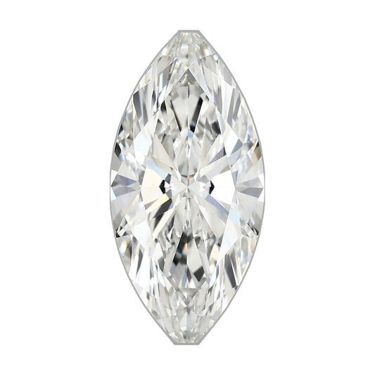 2.78 ct marquise lab-grown diamond, F color, VS1 clarity, IGI certified, still from its 360° video
