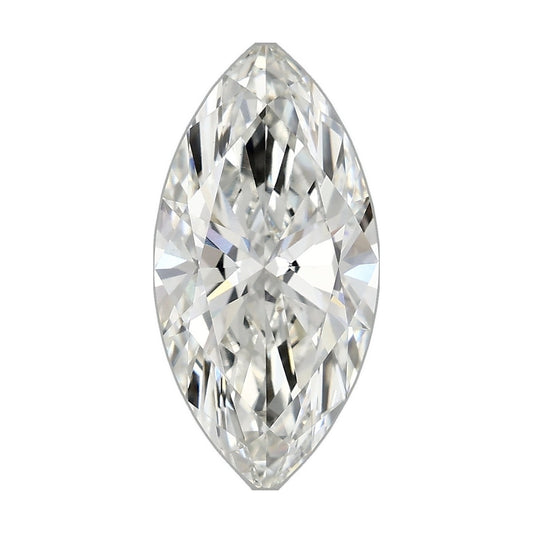 2.78 ct marquise lab-grown diamond, F color, VS1 clarity, IGI certified, still from its 360° video