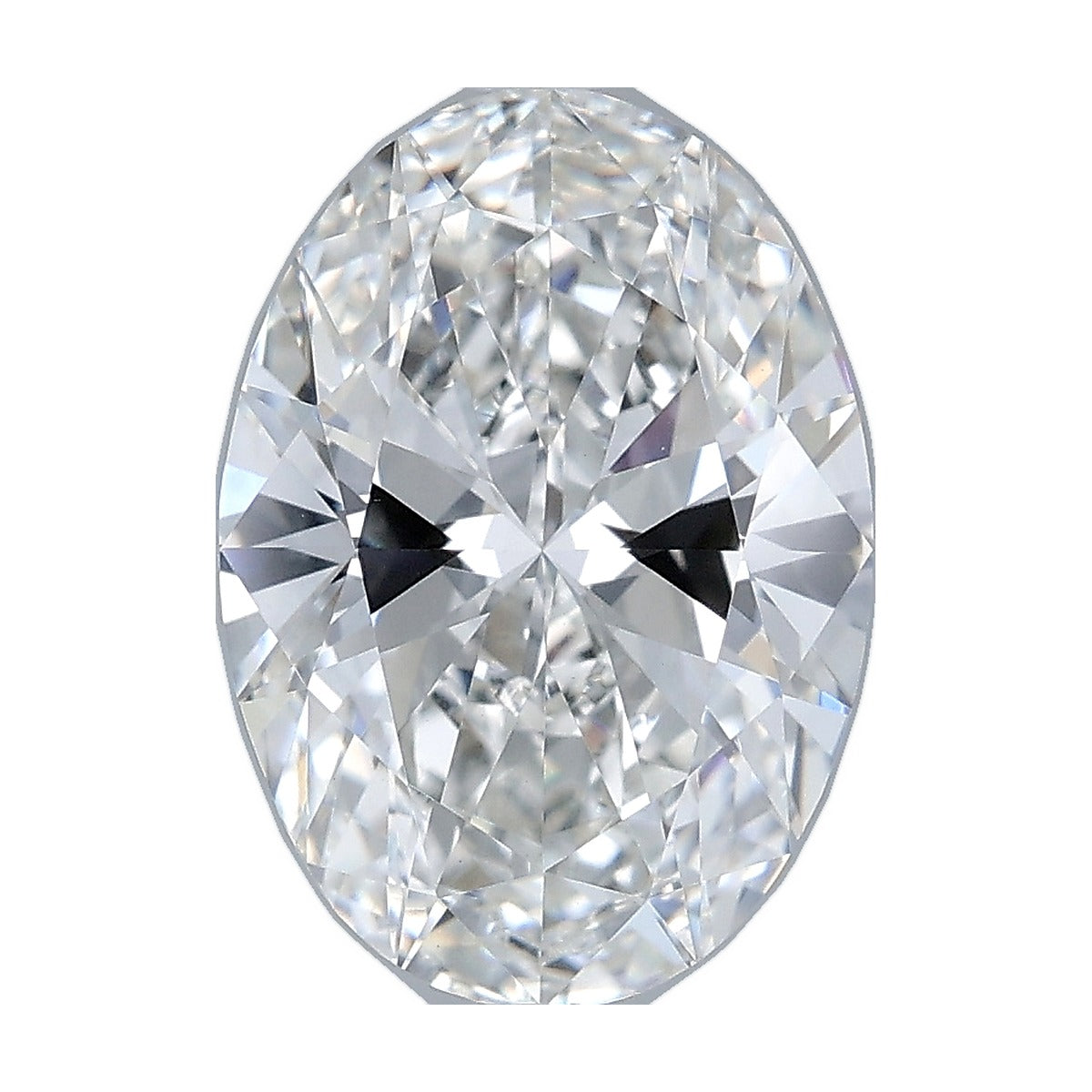 2.78 ct oval lab-grown diamond, F color, VVS2 clarity, IGI certified, still from its 360° video
