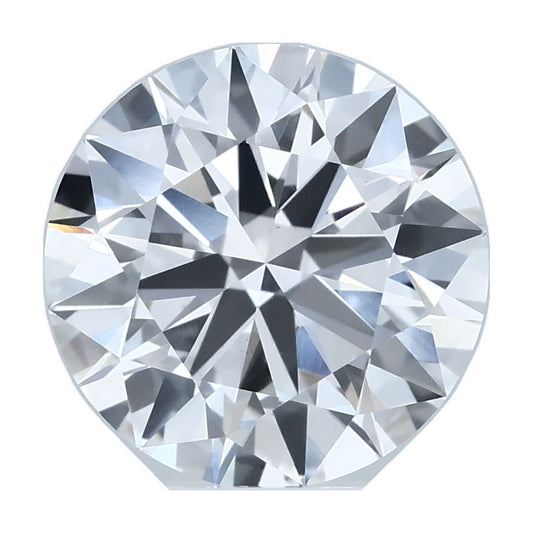 2.78 ct round lab-grown diamond, D color, VS1 clarity, IGI certified, still from its 360° video