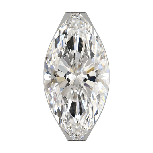 2.79 ct marquise lab-grown diamond, E color, VS1 clarity, IGI certified, still from its 360° video