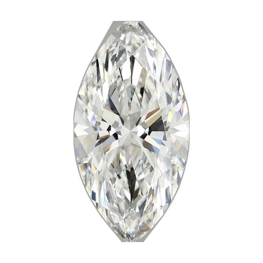 2.79 ct marquise lab-grown diamond, E color, VS1 clarity, IGI certified, still from its 360° video