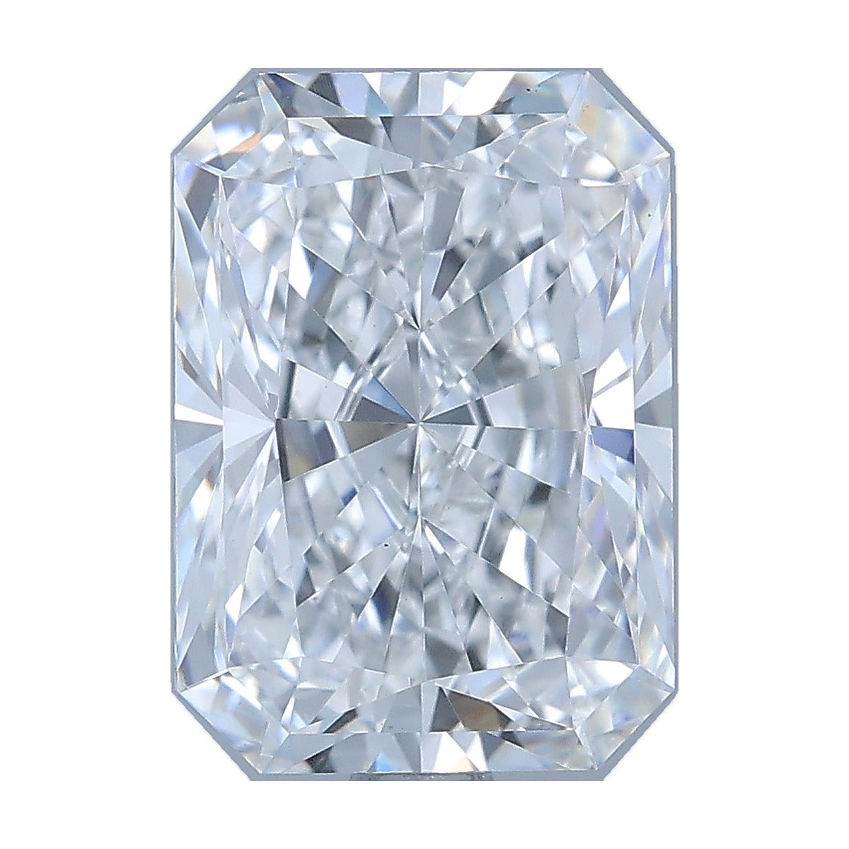 2.79 ct radiant lab-grown diamond, E color, VS1 clarity, IGI certified, still from its 360° video