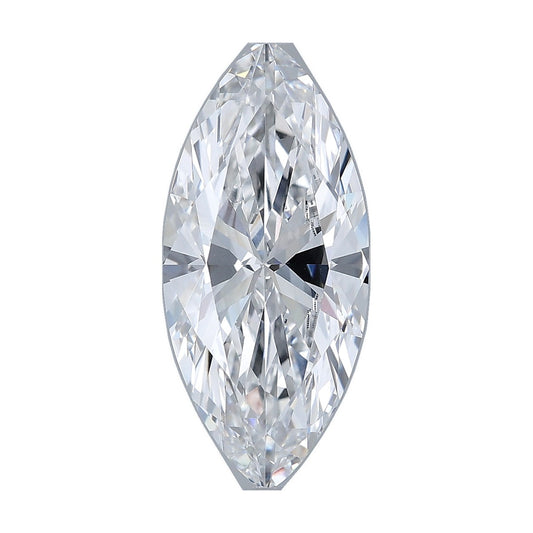 2.80 ct marquise lab-grown diamond, D color, VVS1 clarity, IGI certified, still from its 360° video