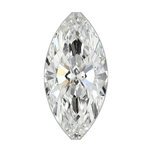 2.81 ct marquise lab-grown diamond, E color, VS1 clarity, IGI certified, still from its 360° video