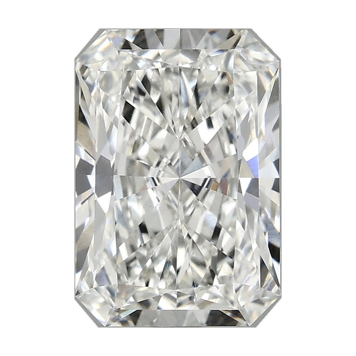 2.81 ct radiant lab-grown diamond, F color, VS1 clarity, IGI certified, still from its 360° video