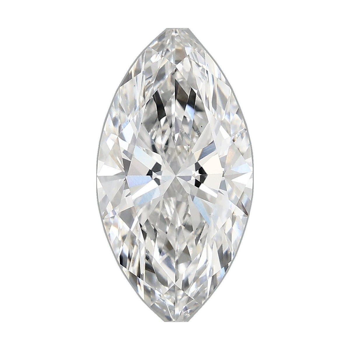 2.82 ct marquise lab-grown diamond, D color, VS1 clarity, IGI certified, still from its 360° video