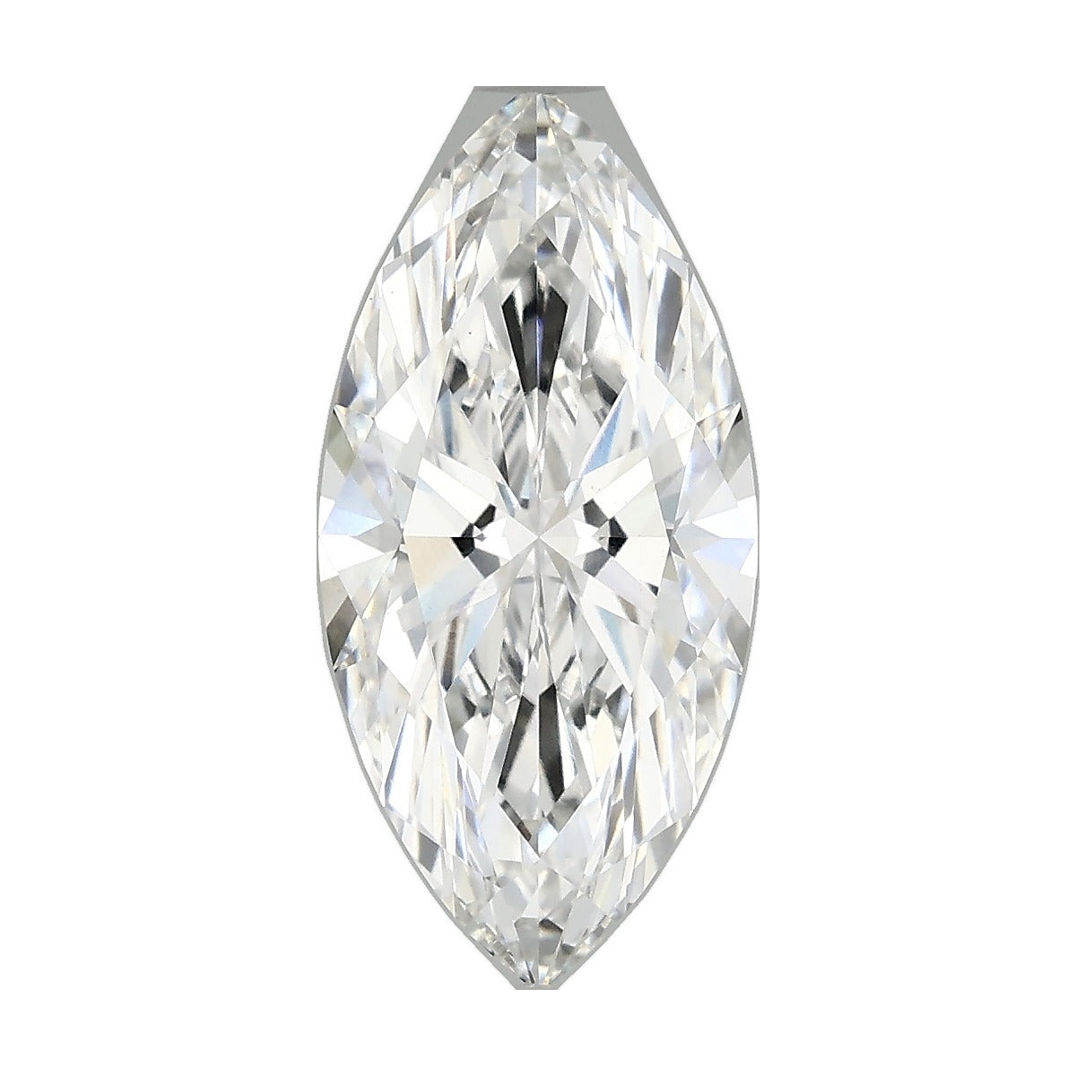 2.82 ct marquise lab-grown diamond, F color, VS1 clarity, IGI certified, still from its 360° video
