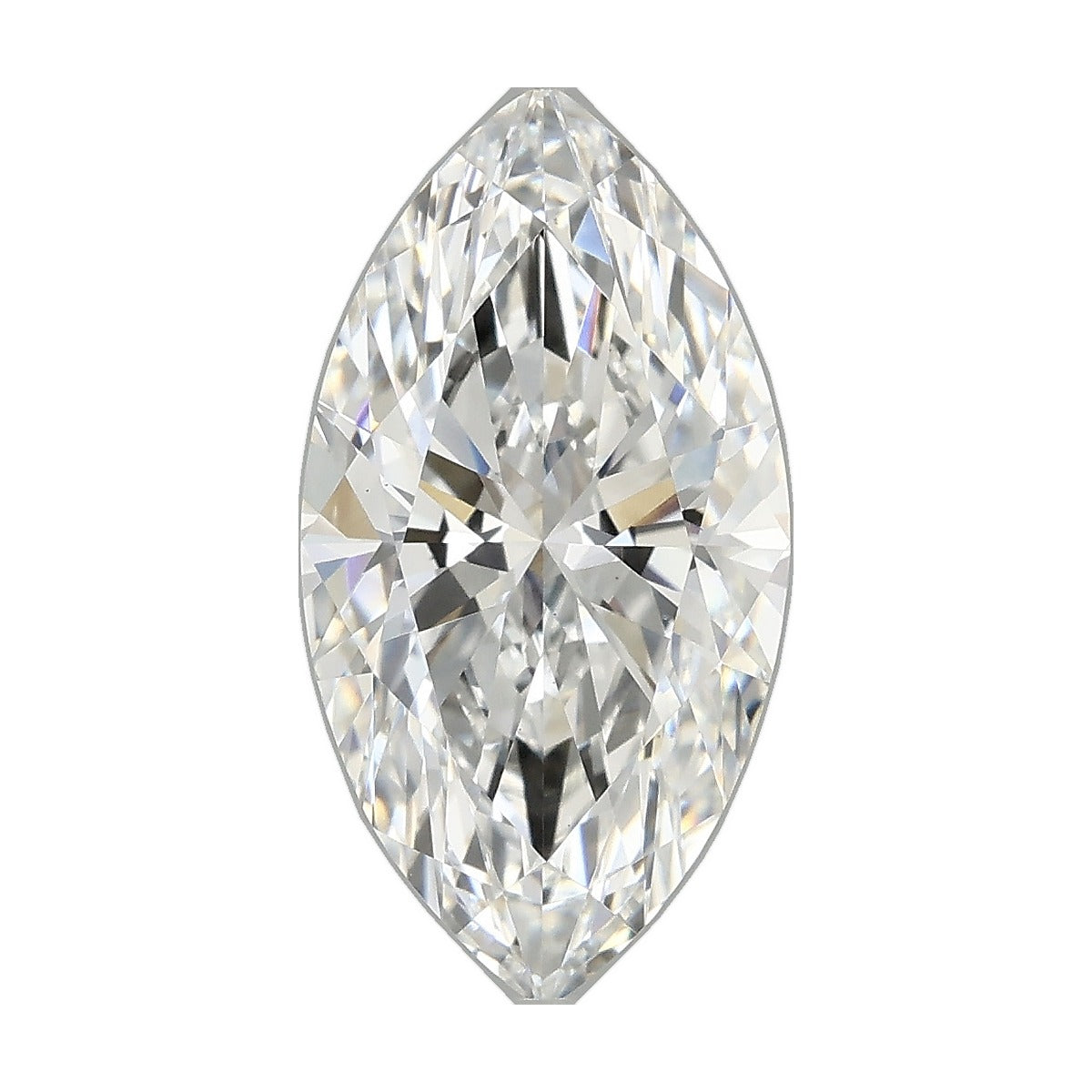 2.82 ct marquise lab-grown diamond, F color, VS1 clarity, IGI certified, still from its 360° video
