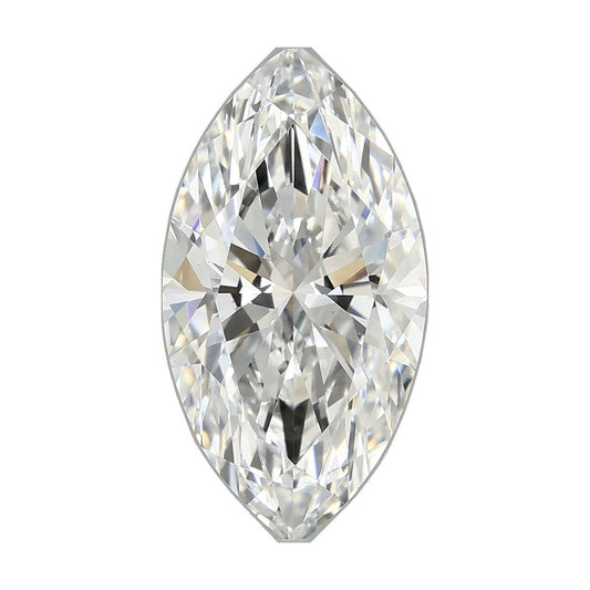 2.82 ct marquise lab-grown diamond, F color, VS1 clarity, IGI certified, still from its 360° video
