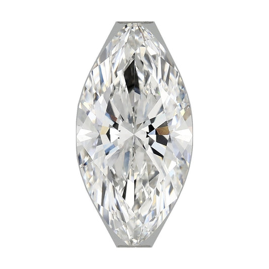 2.83 ct marquise lab-grown diamond, E color, VS2 clarity, IGI certified, still from its 360° video