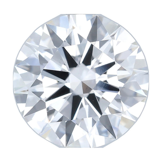 2.83 ct round lab-grown diamond, E color, VS1 clarity, IGI certified, still from its 360° video