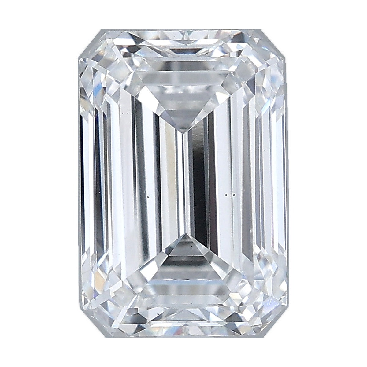 2.84 ct emerald lab-grown diamond, E color, VS2 clarity, IGI certified, still from its 360° video