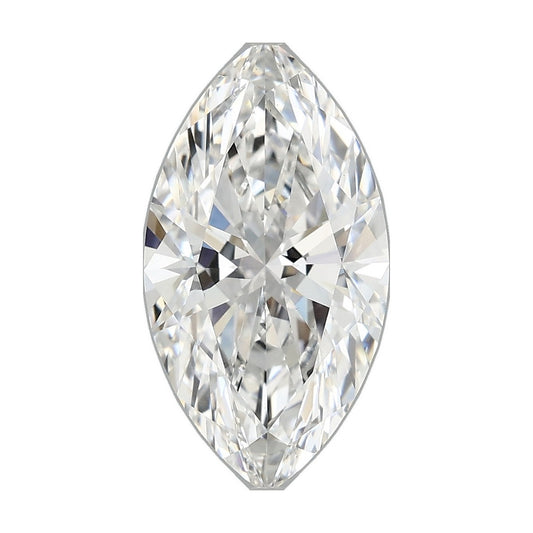 2.84 ct marquise lab-grown diamond, E color, VS1 clarity, IGI certified, still from its 360° video