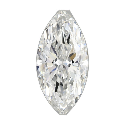 2.84 ct marquise lab-grown diamond, E color, VS1 clarity, IGI certified, still from its 360° video