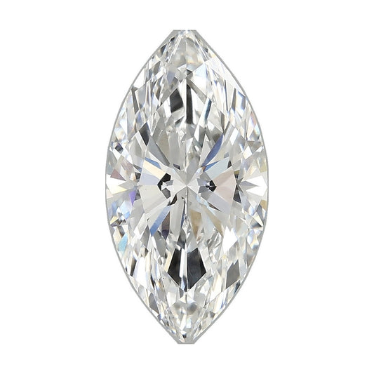 2.84 ct marquise lab-grown diamond, E color, VS1 clarity, IGI certified, still from its 360° video