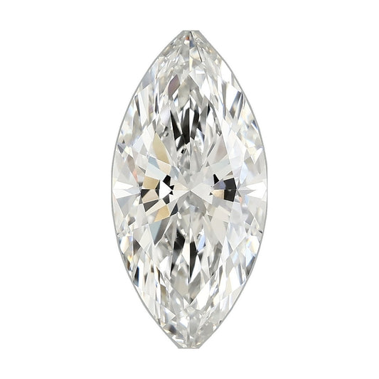 2.84 ct marquise lab-grown diamond, F color, VS1 clarity, IGI certified, still from its 360° video