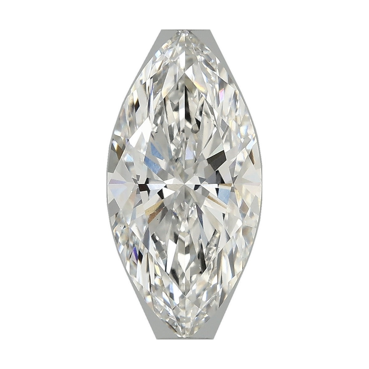 2.84 ct marquise lab-grown diamond, F color, VS1 clarity, IGI certified, still from its 360° video
