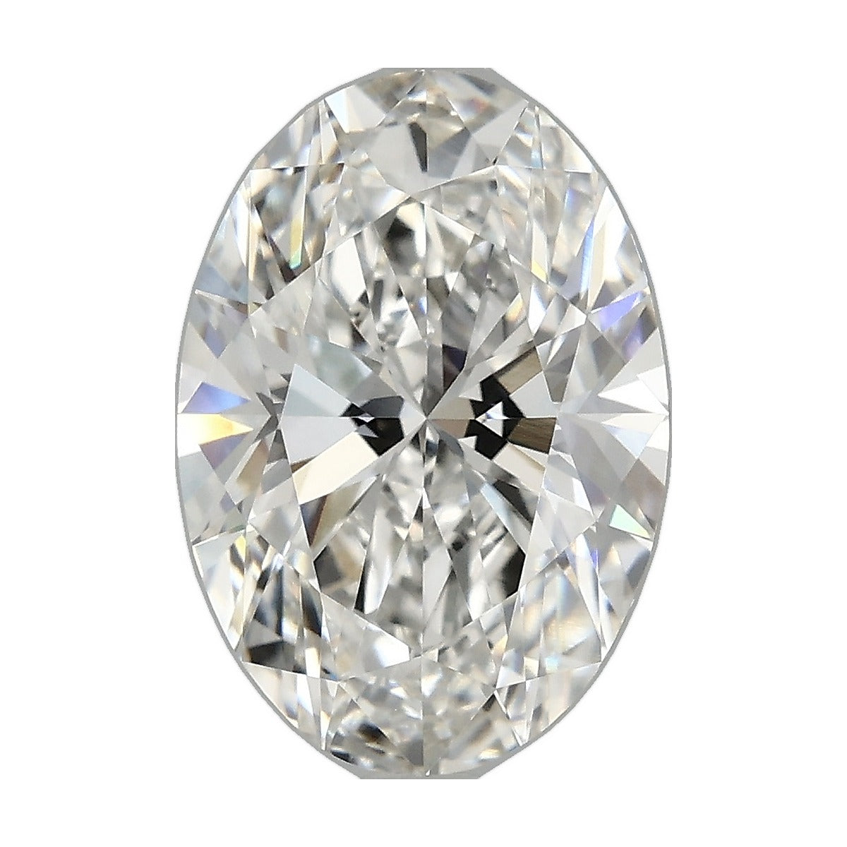 2.84 ct oval lab-grown diamond, F color, VS1 clarity, IGI certified, still from its 360° video