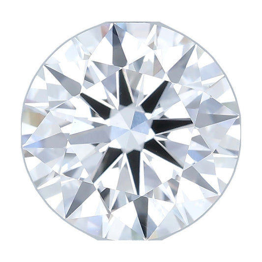 2.84 ct round lab-grown diamond, D color, VS1 clarity, IGI certified, still from its 360° video