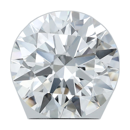 2.85 ct round lab-grown diamond, E color, VVS1 clarity, IGI certified, still from its 360° video
