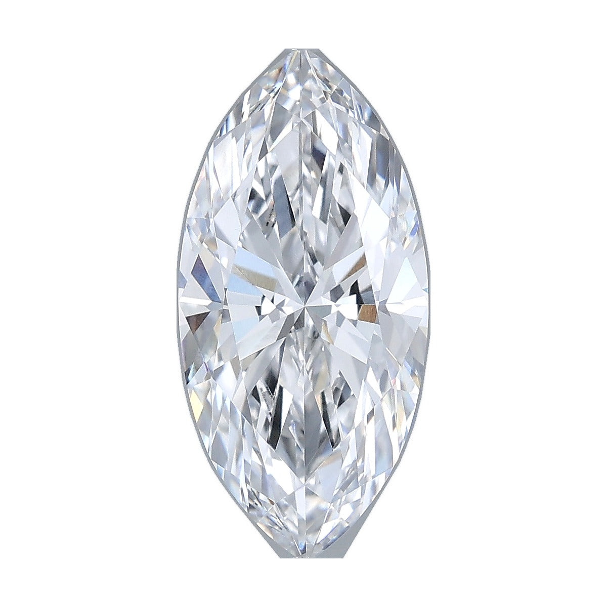 2.86 ct marquise lab-grown diamond, D color, VVS2 clarity, IGI certified, still from its 360° video