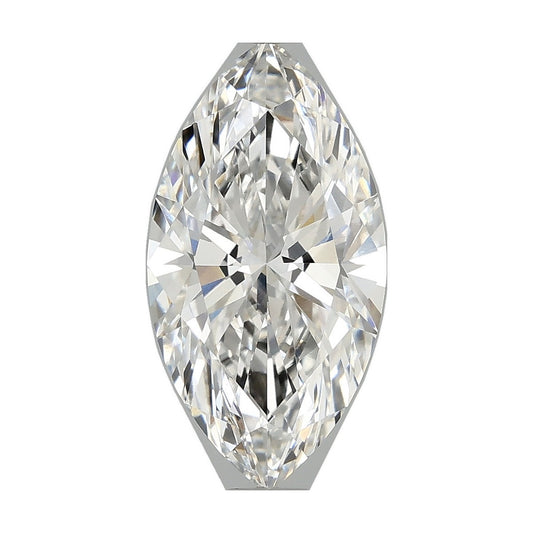 2.86 ct marquise lab-grown diamond, F color, VS1 clarity, IGI certified, still from its 360° video