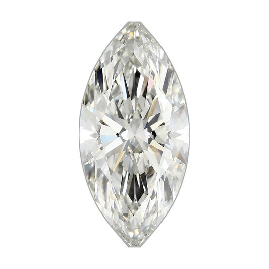 2.86 ct marquise lab-grown diamond, G color, VVS2 clarity, IGI certified, still from its 360° video
