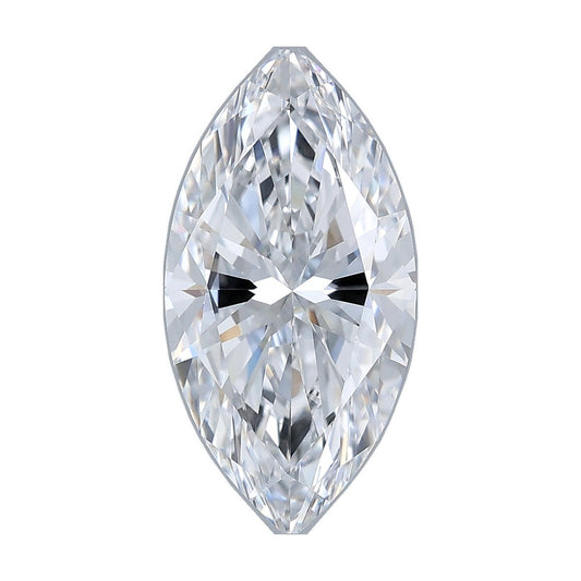 2.87 ct marquise lab-grown diamond, D color, VVS1 clarity, IGI certified, still from its 360° video