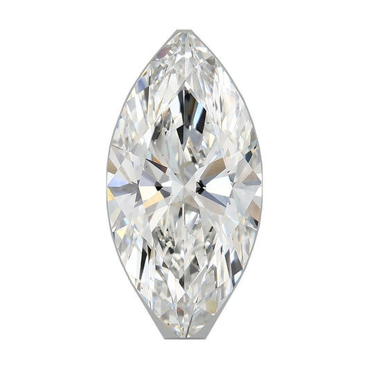 2.88 ct marquise lab-grown diamond, E color, VS1 clarity, IGI certified, still from its 360° video