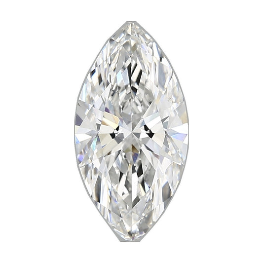 2.88 ct marquise lab-grown diamond, E color, VS1 clarity, IGI certified, still from its 360° video