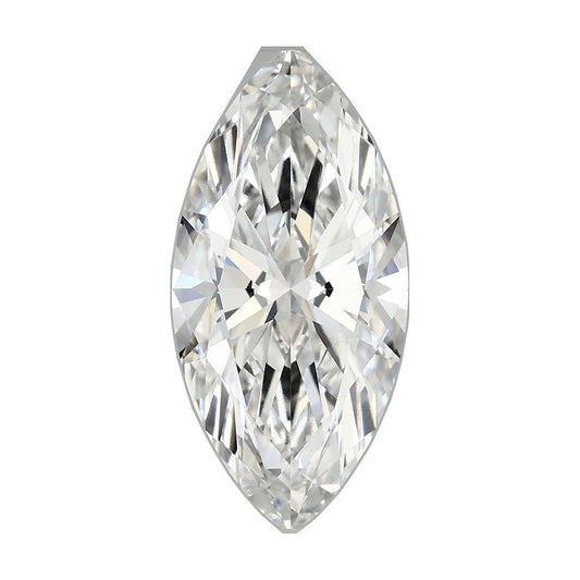 2.88 ct marquise lab-grown diamond, E color, VS1 clarity, IGI certified, still from its 360° video