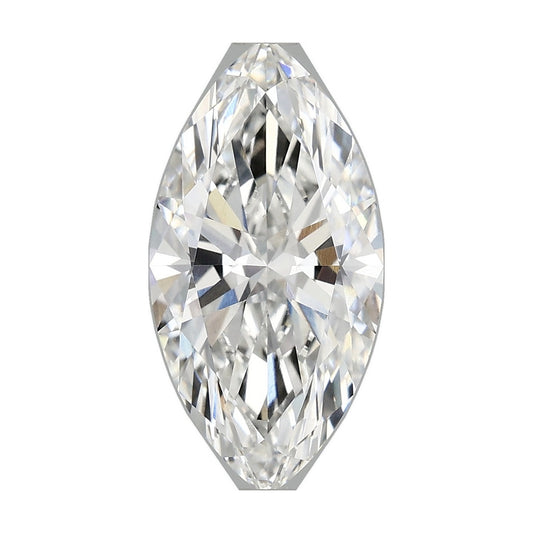 2.88 ct marquise lab-grown diamond, F color, VS1 clarity, IGI certified, still from its 360° video