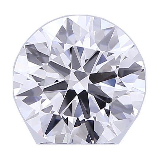 2.88 ct round lab-grown diamond, E color, VVS1 clarity, IGI certified, still from its 360° video