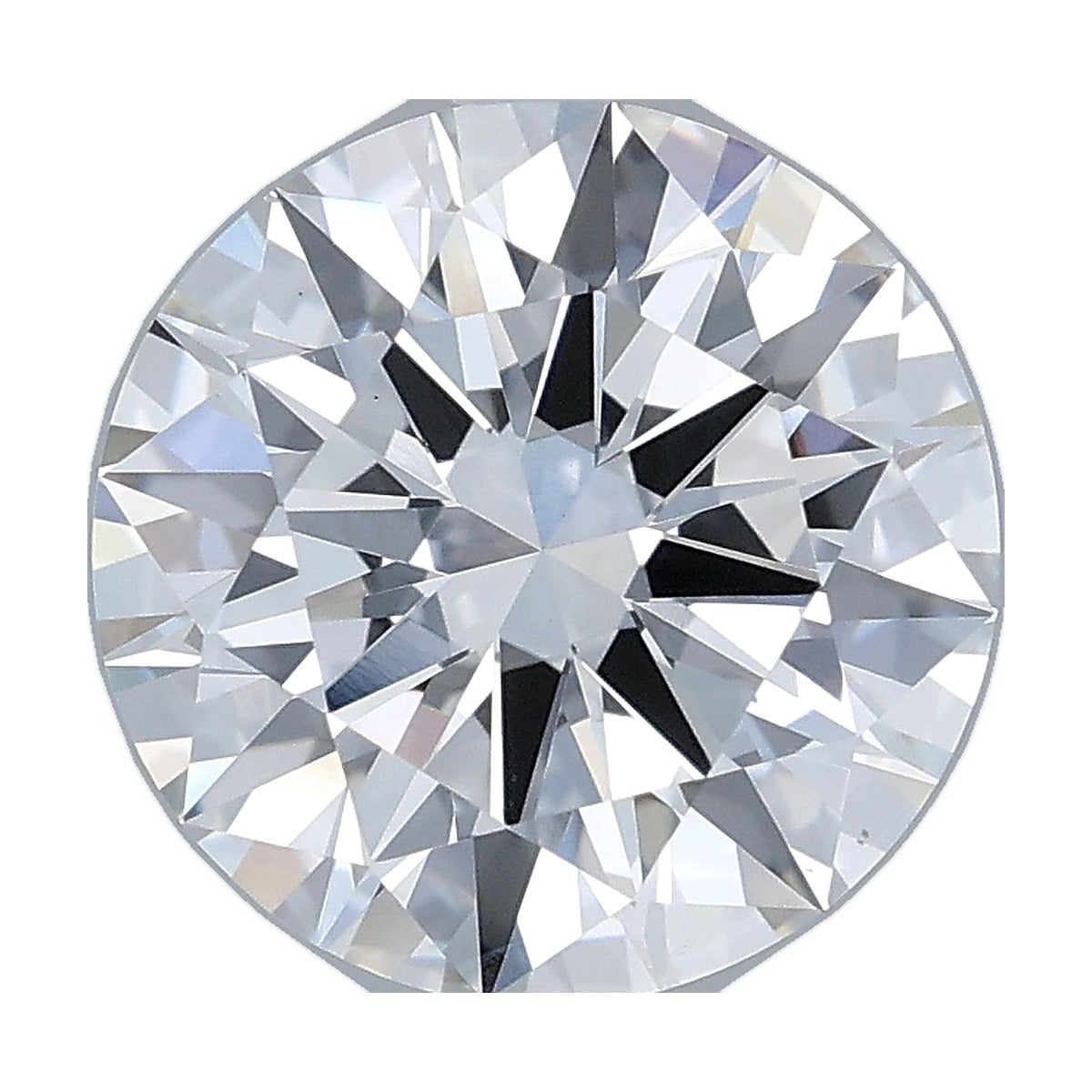 2.88 ct round lab-grown diamond, F color, VS1 clarity, IGI certified, still from its 360° video