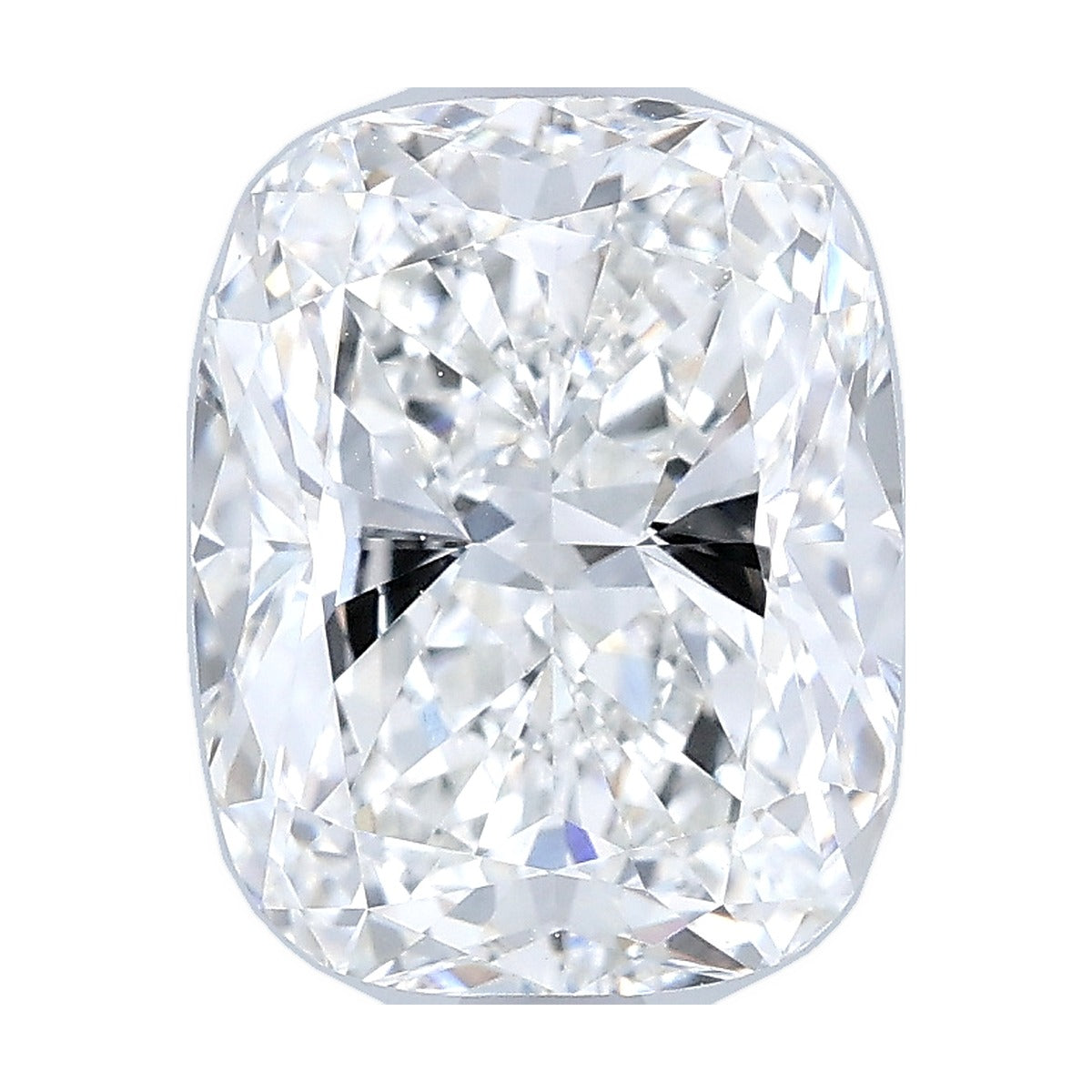 2.89 ct elongated cushion lab-grown diamond, F color, VS1 clarity, IGI certified, still from its 360° video