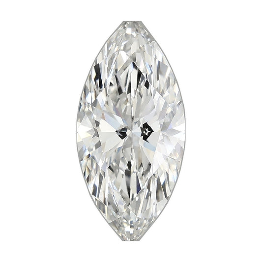 2.89 ct marquise lab-grown diamond, E color, VS1 clarity, IGI certified, still from its 360° video