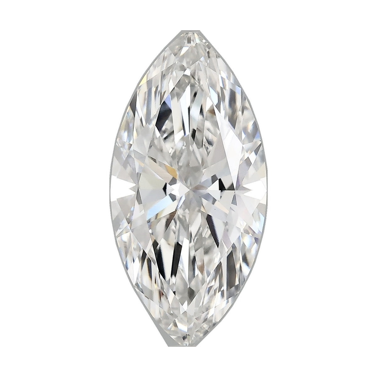 2.89 ct marquise lab-grown diamond, E color, VS1 clarity, IGI certified, still from its 360° video
