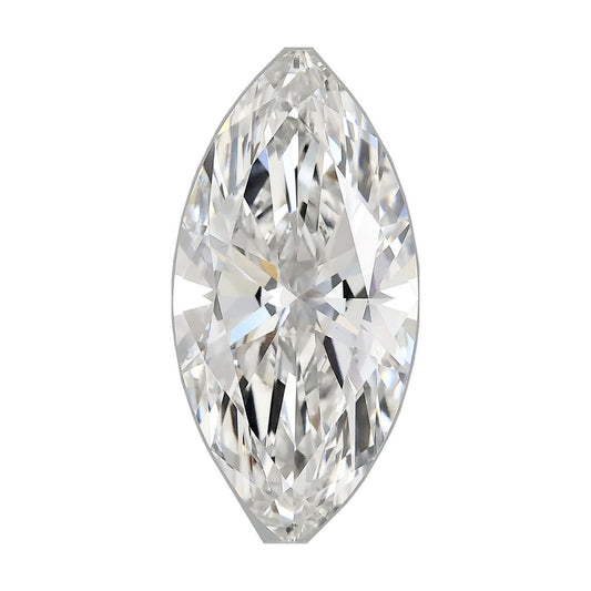 2.89 ct marquise lab-grown diamond, E color, VS1 clarity, IGI certified, still from its 360° video