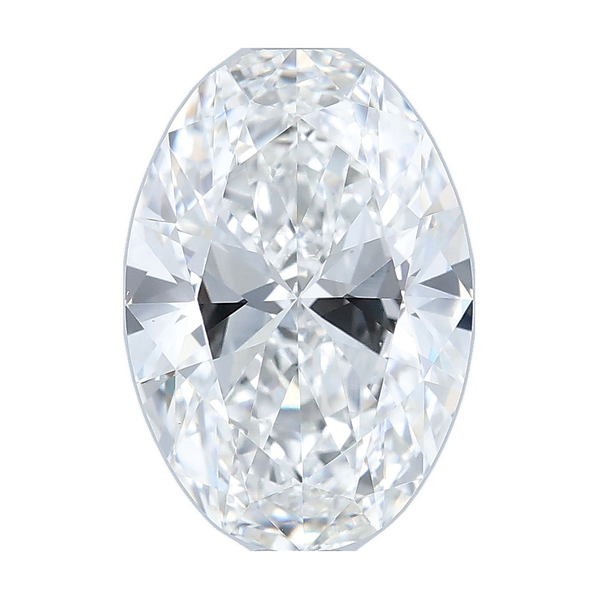 2.89 ct oval lab-grown diamond, F color, VS1 clarity, IGI certified, still from its 360° video