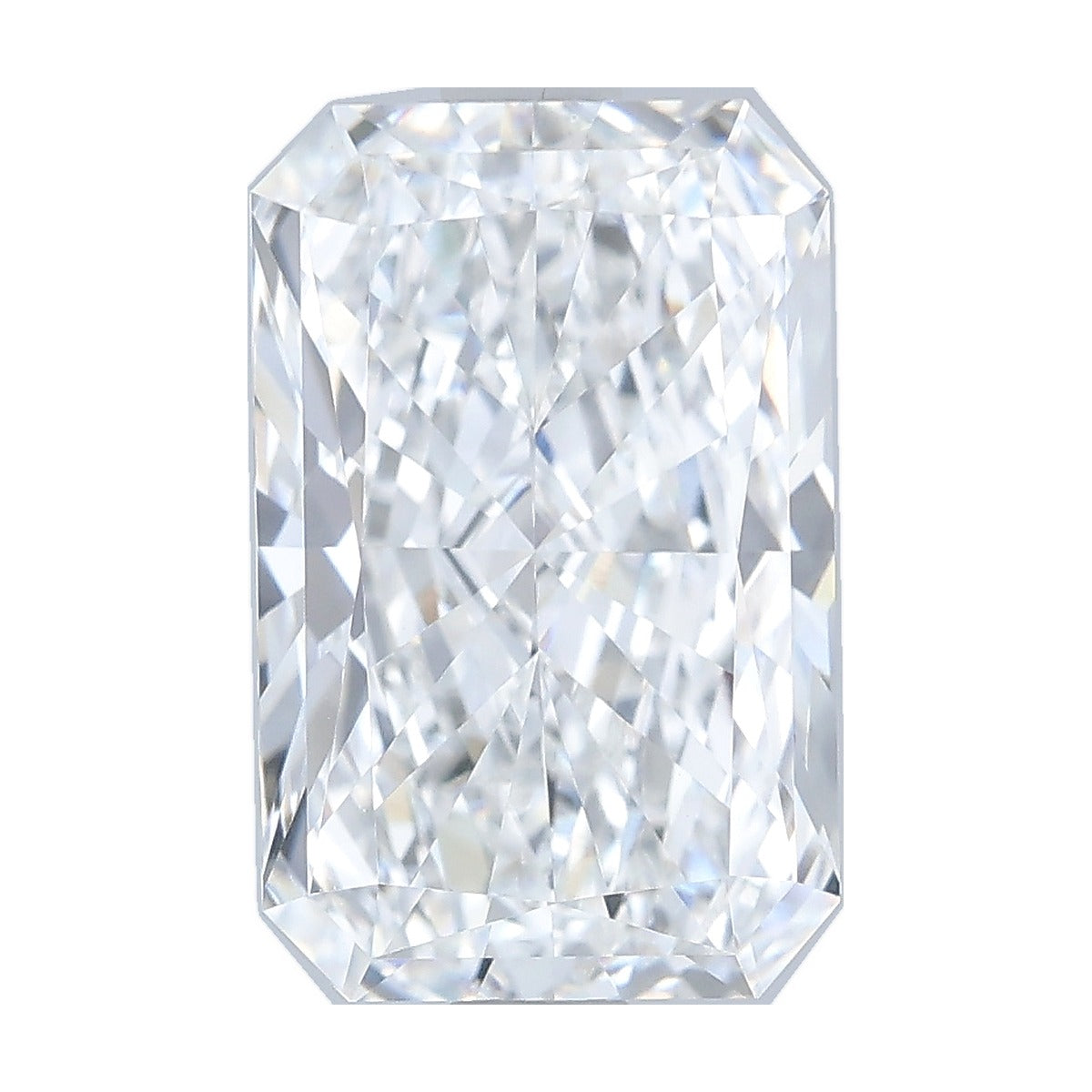 2.90 ct radiant lab-grown diamond, E color, VVS2 clarity, IGI certified, still from its 360° video