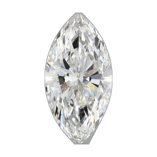 2.91 ct marquise lab-grown diamond, D color, VS1 clarity, IGI certified, still from its 360° video