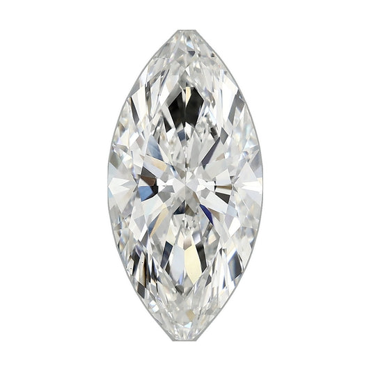 2.94 ct marquise lab-grown diamond, F color, VS1 clarity, IGI certified, still from its 360° video