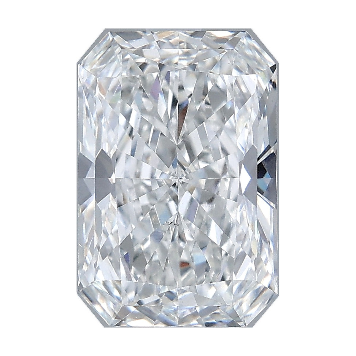 2.95 ct radiant lab-grown diamond, E color, VS1 clarity, IGI certified, still from its 360° video